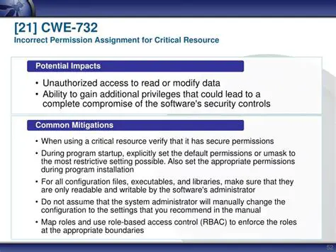 Incorrect Permission Assignment for Critical Resource