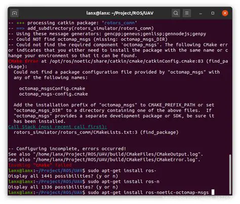 Incorrect ROS Package Configuration