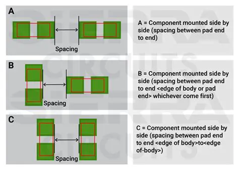 Increase component spacing