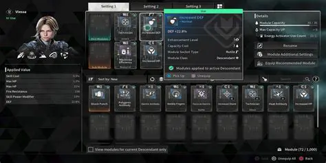 Increased Defense and Shield for Female Characters