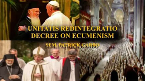 Increased emphasis on ecumenism