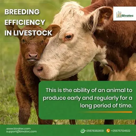 Increased livestock productivity