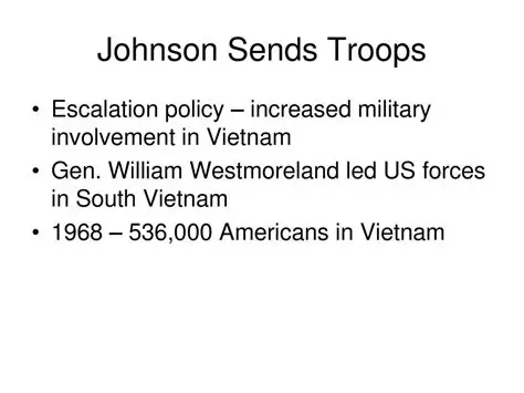 Increased Military Involvement