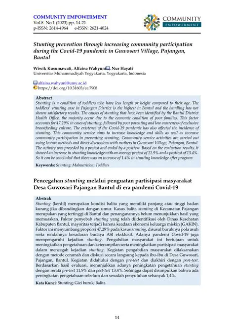 Increasing Community Participation