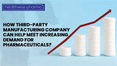 Increasing demand for pharmaceuticals
