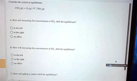 Increasing the concentration of SO2