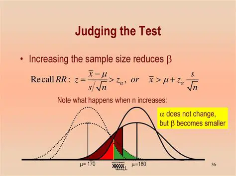 Increasing the sample size