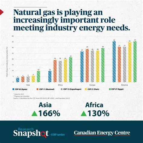 Increasing the use of natural gas