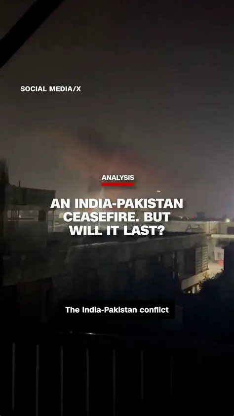 India and Pakistan Ceasefire Agreement: Latest News and Hindi Analysis