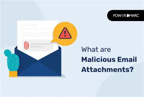 Infected email attachments