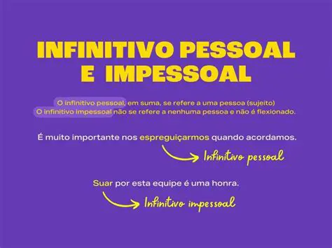 Infinitivo pessoal no plural