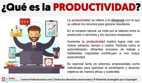 Influye en la productividad