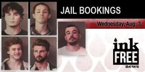 Ink Free News: Kosciusko County Jail Bookings, Mugshots, and Public Records Today