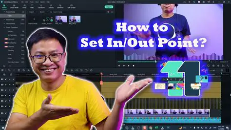 Inpoint and outpoint settings