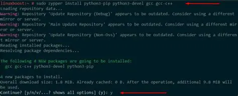 Install the required dependencies