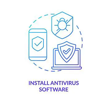 Installing antivirus software