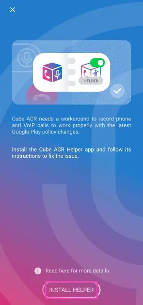 Installing CUBE ACR and CUBE ACR Helper