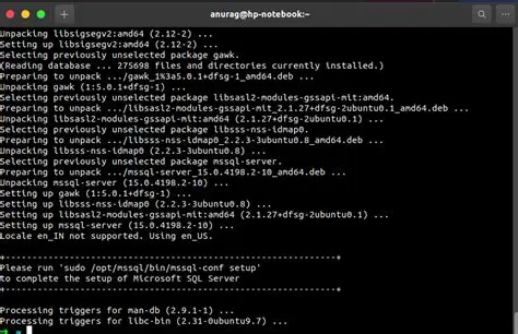 Installing Required Packages