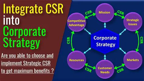 Integrate CSR into business strategies