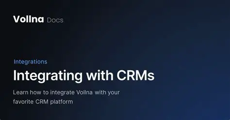 Integration with Popular CRM Systems
