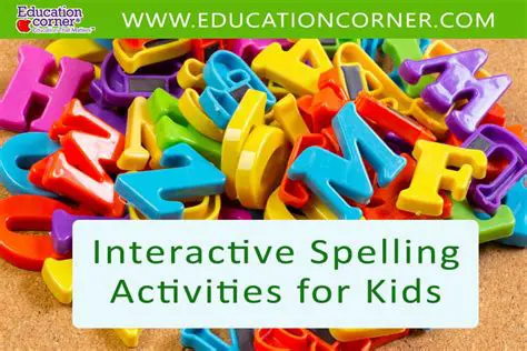 Interactive Spelling Activities