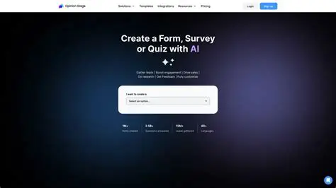 Interactive Surveys and Quizzes