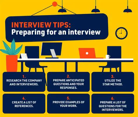Interview preparation tips