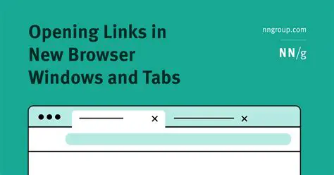 Introducing a new syntax for opening links in a new tab