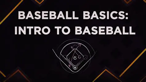 Introduction to Baseball Scoring