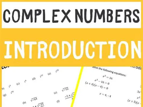 Introduction to Complex Numbers Multiplication