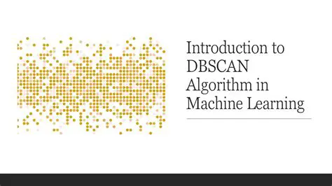 Introduction to DBSCAN Algorithm