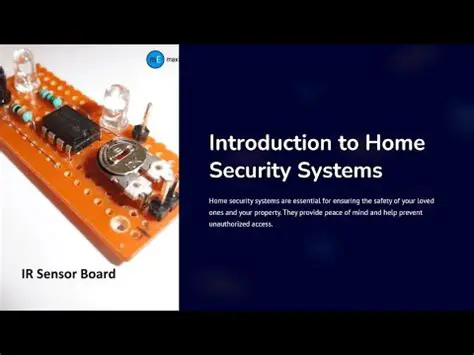 Introduction to Home Security Systems