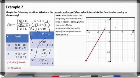 Introduction to Piecewise Defined Functions