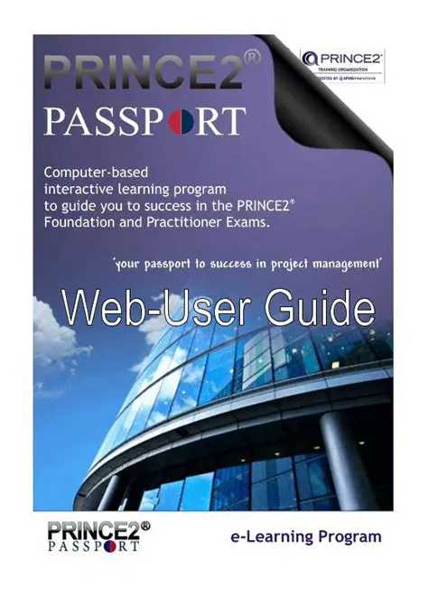 Introduction to PRINCE2 Passport