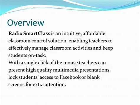Introduction to Radix SmartClass V12 WLX