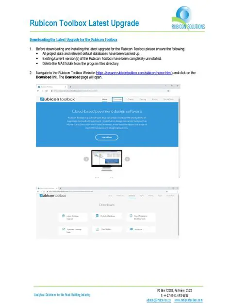 Introduction to Rubicon Toolbox