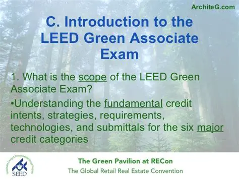 Introduction to the LEED Green Associate Exam