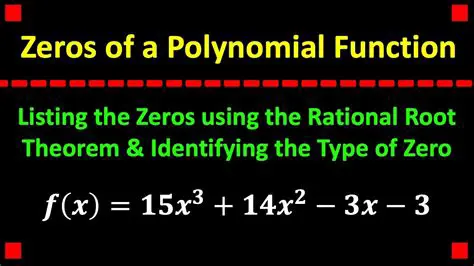 Introduction to Zeros of a Polynomial
