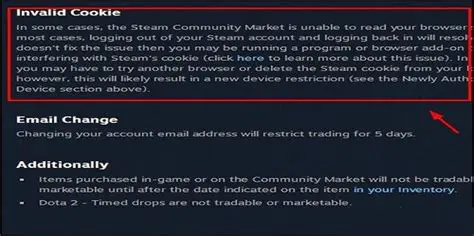Invalid cookie configuration