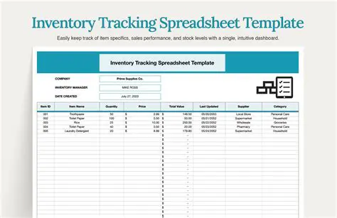 Inventory is accurately tracked
