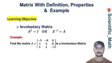 Involution Matrix Properties