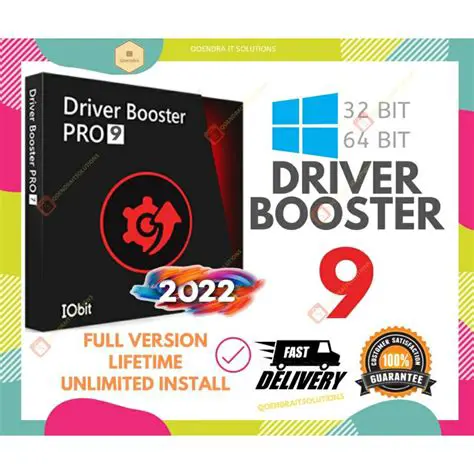 IObit Driver Booster Pro 9: Enhancing PC Performance Through Automated Driver Updates