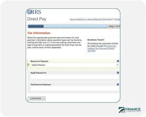 Navigating IRS Direct Pay: A Comprehensive Guide to Online Tax Payments