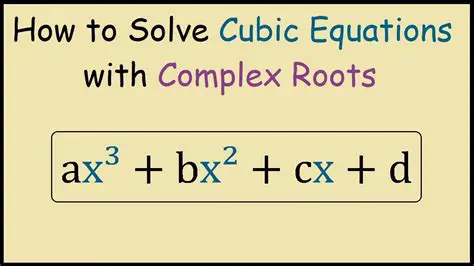 Isolating the Cubic Root Term