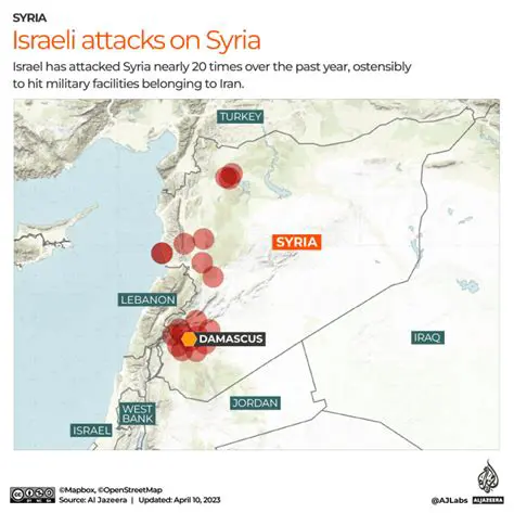 Breaking: Israel Strikes Syria Amidst Heightened Regional Tensions