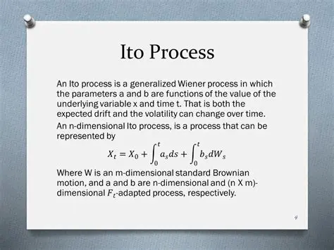 Ito Processes and Filtrations
