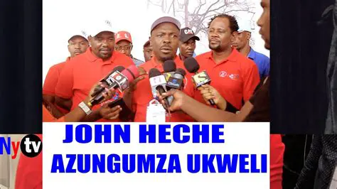 John Heche: Mchango Wake Katika Siasa na Jamii ya Tanzania