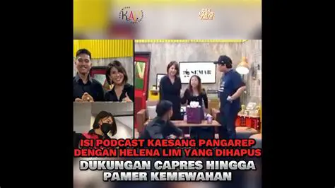 Kaesang Pangarep's Podcast Silenced: What Led to the Unexpected Removal?