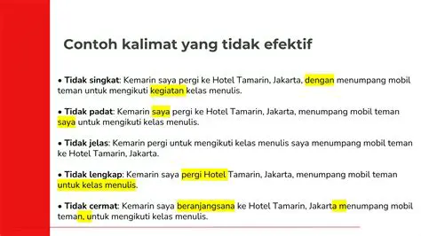 Kalimat Efektif dalam Teks tentang Topeng dan Tarian di Jawa Timur