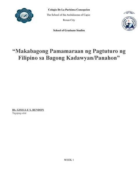 Kapinsalaan sa Pagkakaroon ng Pagtuturo